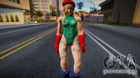 Cammy SF4 для GTA San Andreas