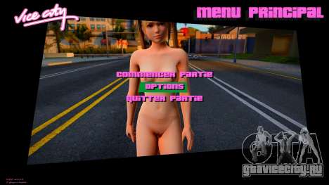 Marie Rose Nude Menu 1 для GTA Vice City