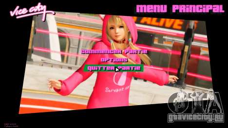 Marie Rose Menu 1 для GTA Vice City