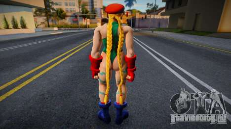 Cammy SF4 для GTA San Andreas