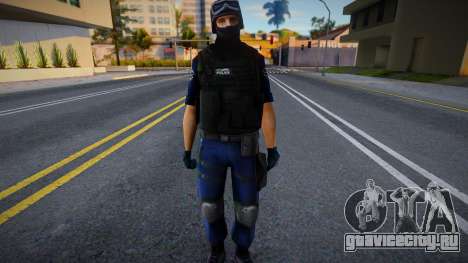 LSPD SWAT LQ для GTA San Andreas