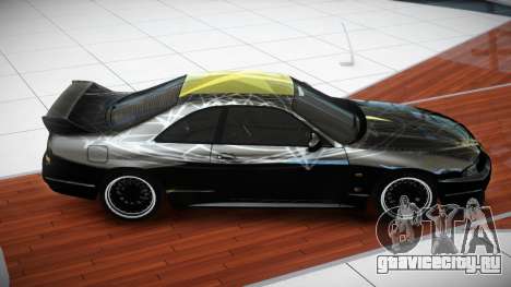 Nissan Skyline R33 GTR Ti S8 для GTA 4
