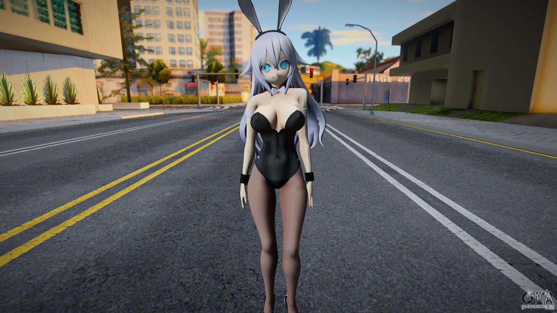 Cyber bunny outfit