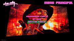 Freddy Krueger Menu для GTA Vice City