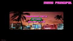 Miami menu mod для GTA Vice City