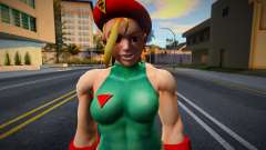 Cammy SF4 для GTA San Andreas