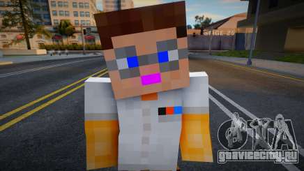 Steve Body Skin v7 для GTA San Andreas