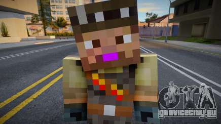 Steve Body Skin v111 для GTA San Andreas