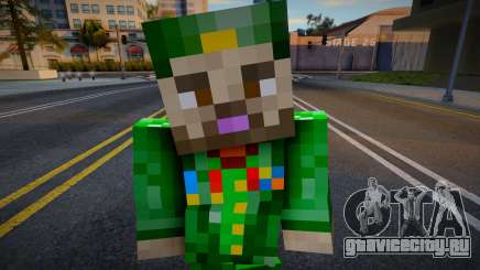 Steve Body Skin v19 для GTA San Andreas