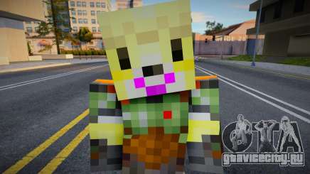 Steve Body Skin v240 для GTA San Andreas