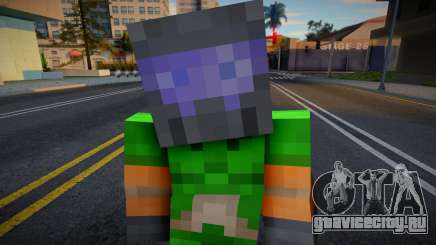 Steve Body Skin v28 для GTA San Andreas