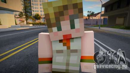 Steve Body Skin v128 для GTA San Andreas