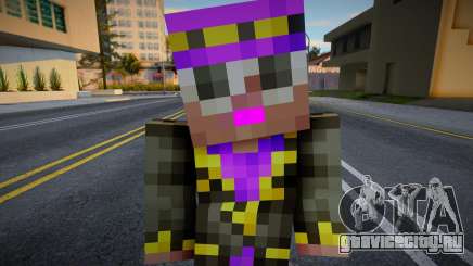 Steve Body Skin v122 для GTA San Andreas