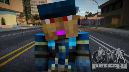 Steve Body Skin v49 для GTA San Andreas