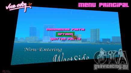 New Style Menu для GTA Vice City