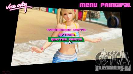 Marie Rose DOA Menu 4 для GTA Vice City