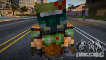 Steve Body Skin v29 для GTA San Andreas