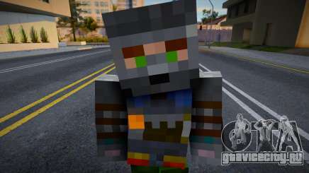 Steve Body Skin v83 для GTA San Andreas