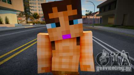 Steve Body Skin v186 для GTA San Andreas