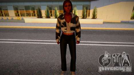 Чернокожая девушка для GTA San Andreas