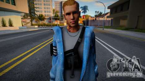 Biebs from Free Fire для GTA San Andreas