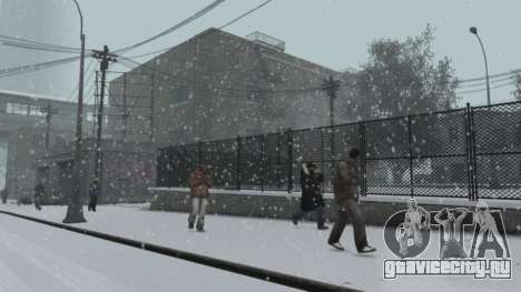 Winter Pedestrians для GTA 4