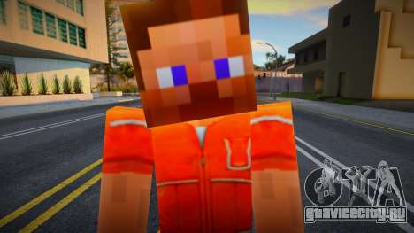 Minecraft Skin HD v12 для GTA San Andreas