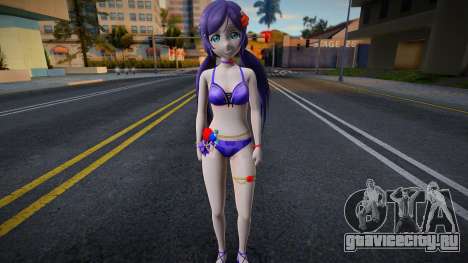 Nozomi Swimsuit для GTA San Andreas