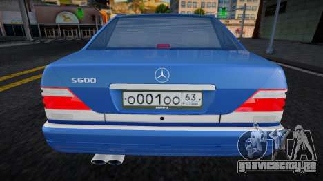 Mercedes-Benz S600 W140 (Atom) для GTA San Andreas