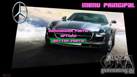 Mercedes-Benz Menu 4 для GTA Vice City