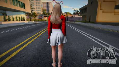 DOAXFC Amy - FC Christmas Dress VI v3 для GTA San Andreas