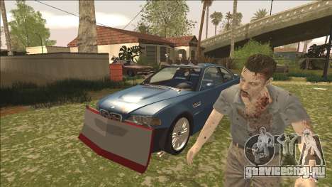 Zombie Bmw M3 E46 для GTA San Andreas
