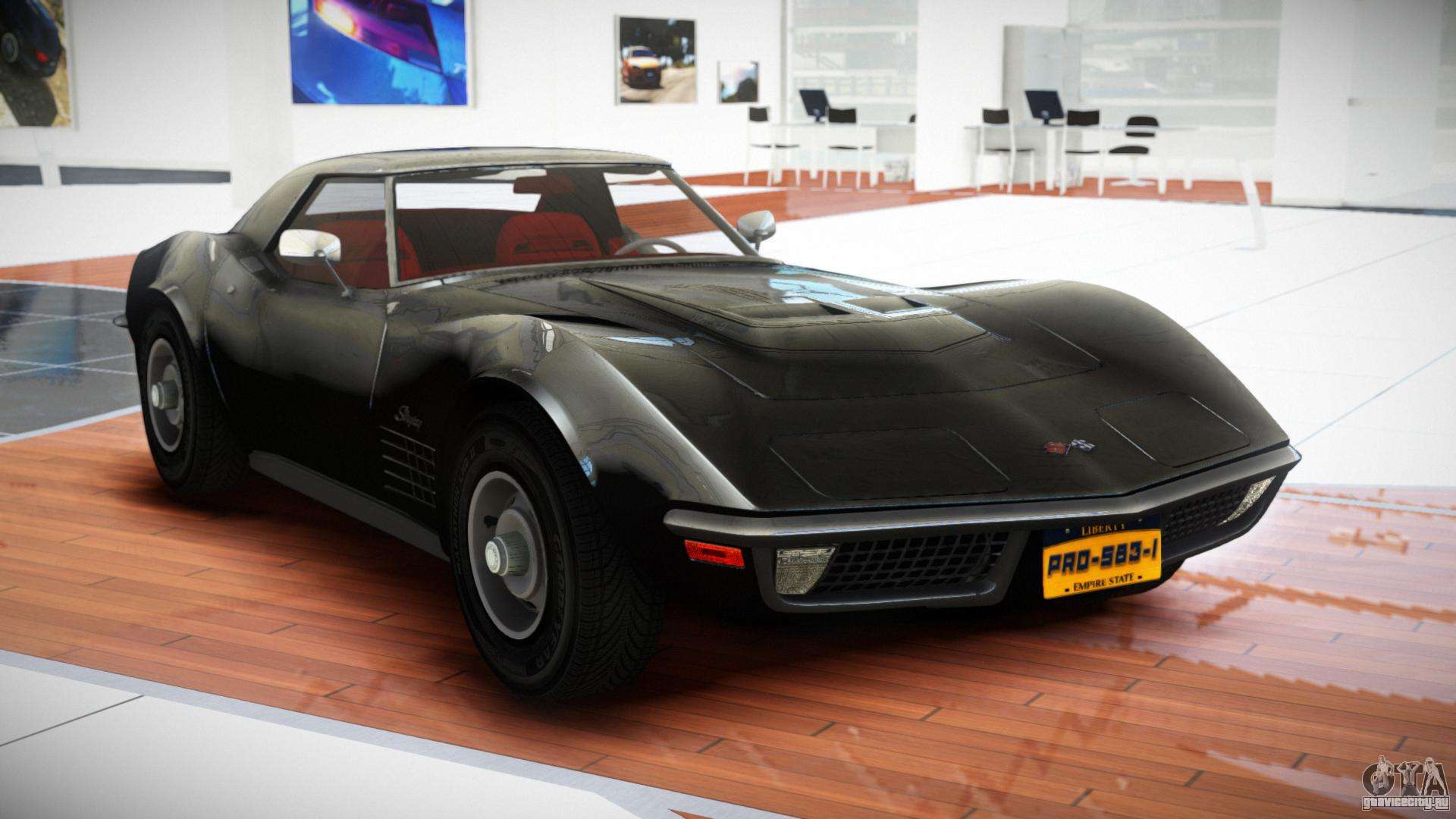 Chevrolet Corvette c3 оливковая