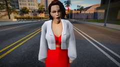 Девушка в красном платье v2 для GTA San Andreas