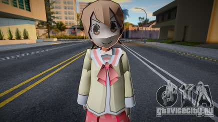 Yuuko Aoi from Nichijou (Low-poly version) для GTA San Andreas