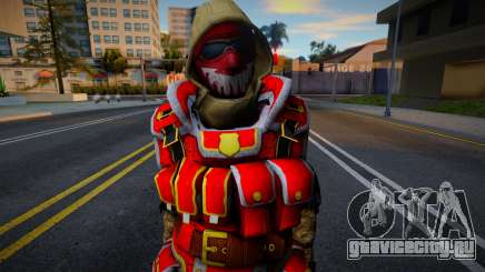 War Face New year Skin v6 для GTA San Andreas