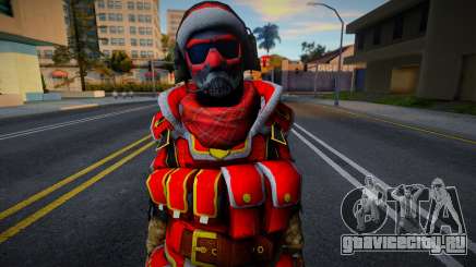 War Face New year Skin v8 для GTA San Andreas