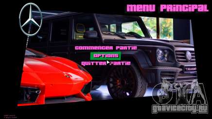 Mercedes-Benz Menu 9 для GTA Vice City