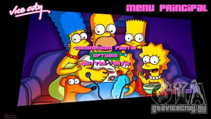 The Simpsons - Background для GTA Vice City