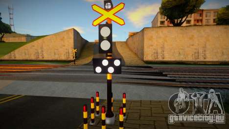 Indonesian Wantech Railroad Crossing v11 для GTA San Andreas