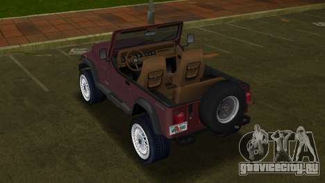 Jeep Wrangler 88 для GTA Vice City