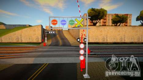 Railroad Crossing Mod Philippines v2 для GTA San Andreas