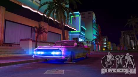 Xenon lights and neons для GTA Vice City