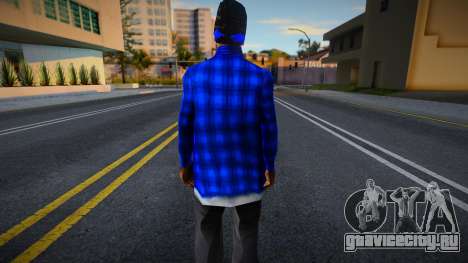 Crips Skin 4 для GTA San Andreas