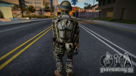 Солдат США (конверт из Americas Army 4) для GTA San Andreas