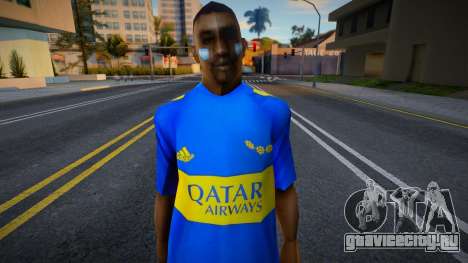 Boca Juniors Skin 2 для GTA San Andreas