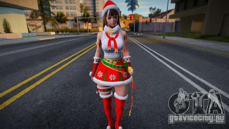 Mujer En Navidad 4 для GTA San Andreas