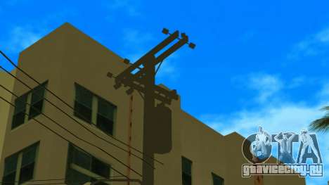 1980 Electric Power Pole для GTA Vice City