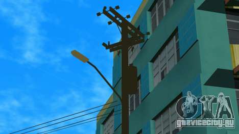 1980 Electric Power Pole для GTA Vice City