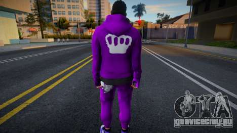 Purple Skin 2 для GTA San Andreas